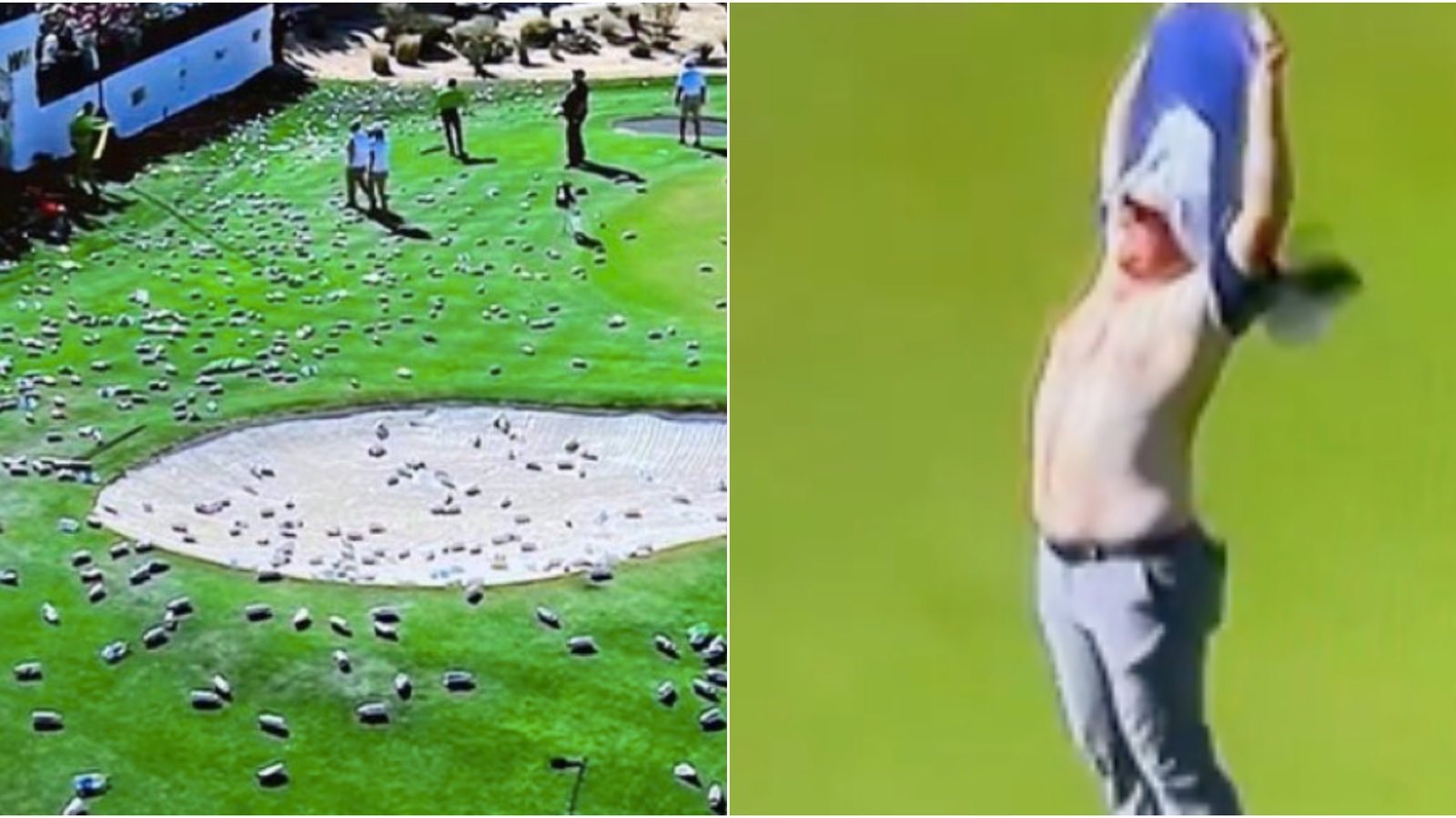 "This isn't football, it's golf!": Golf fans split on behaviour at Phoenix Open